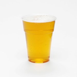 Disposable pint glass