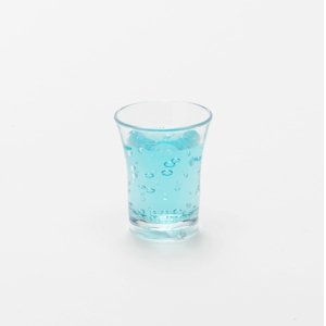 Reusable plastic shot glass