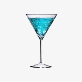 Disposable Martini glass