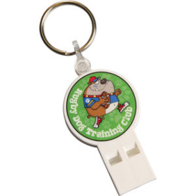 Whistle Keyring