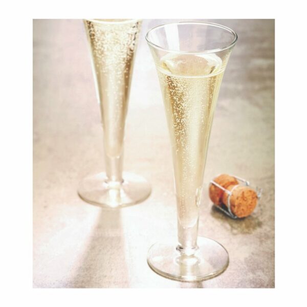 16cl glass flute