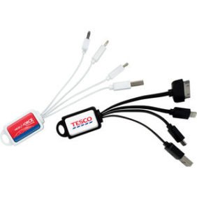 Multiple cable charger