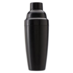 Opaque Cocktail Shaker in Black