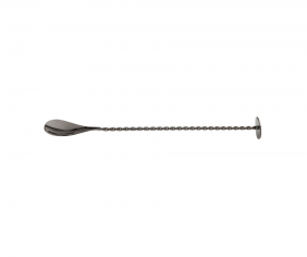 Gunmetal Cocktail Mixing Spoon