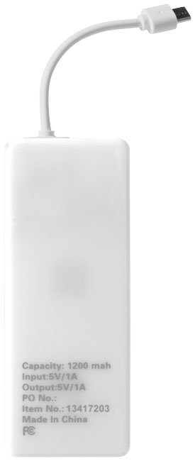 Current Power Bank with Built-in Cable