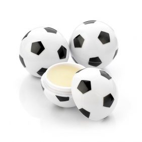 Promotional Football Shaped Lip Balm