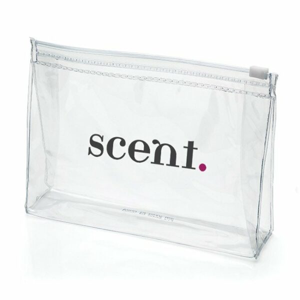 Branded PVC Zipped Toiletry Bag