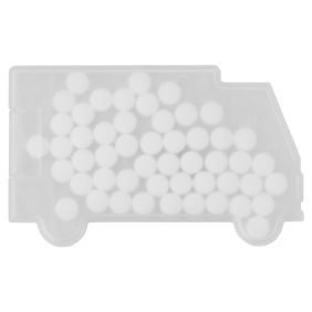 Personalised Truck Shaped Mint Card