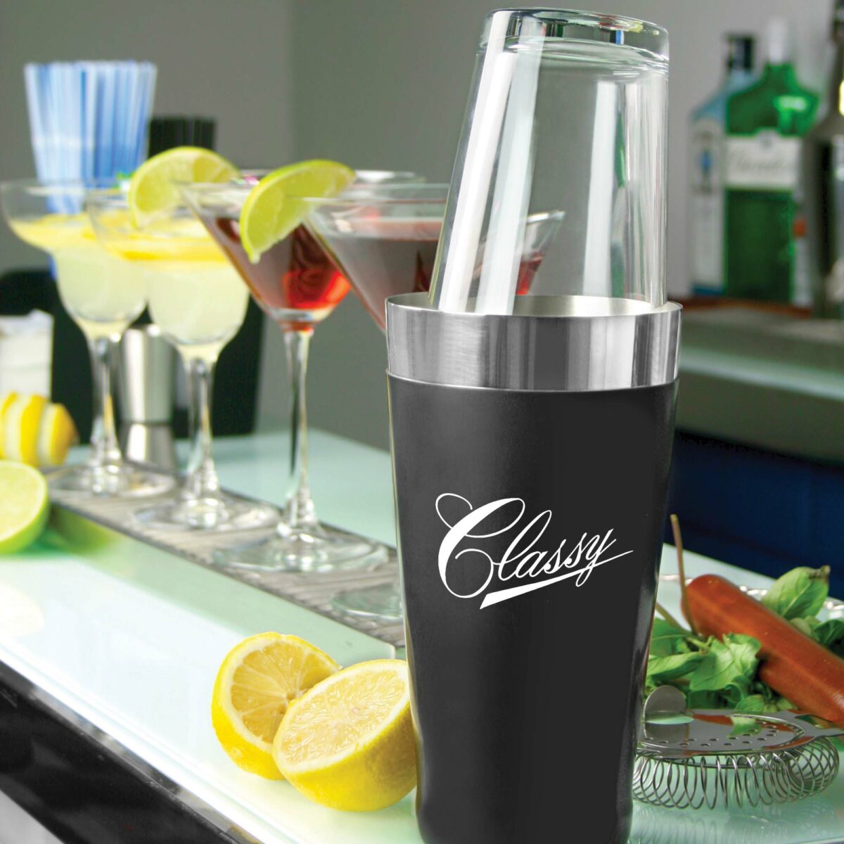 Vinyl Coated Cocktail Shaker Cup - Image 3