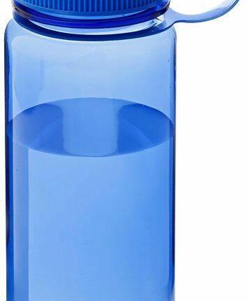 Transparent Blue bottle