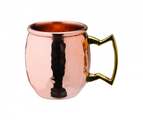 Mini Copper Hammered Mug 2.75oz