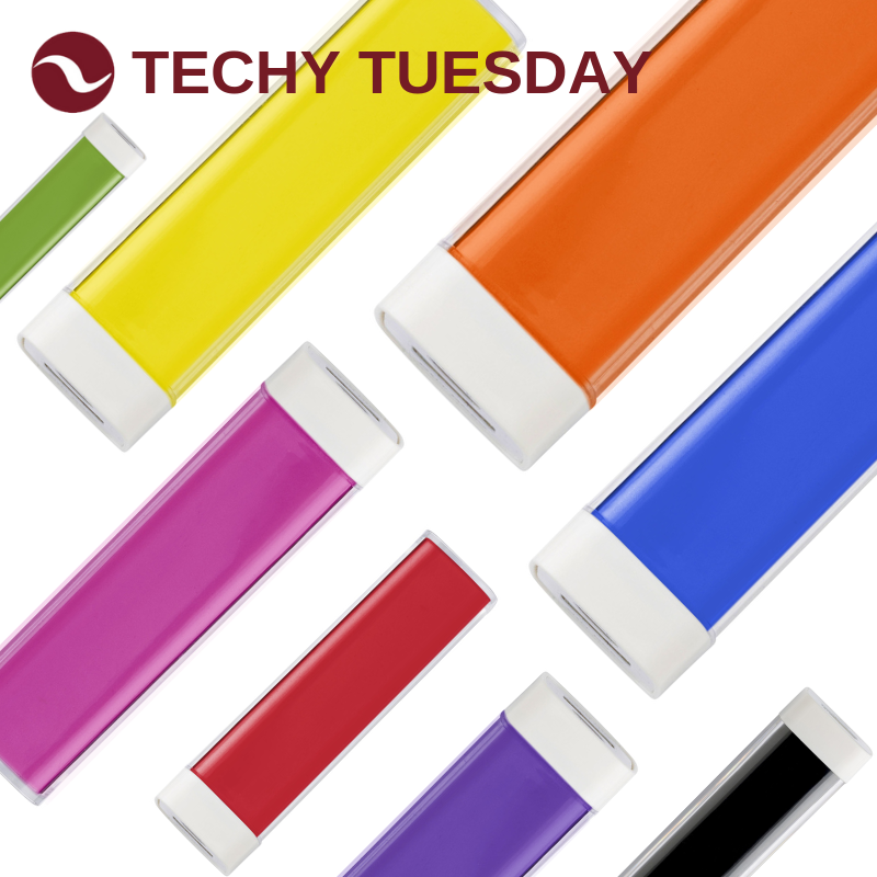 Techy Tuesday - Promotional Power Bank Chargers