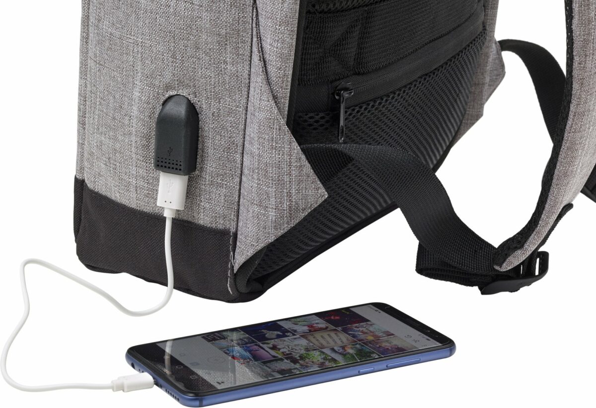 Promotional Anti Theft Bag USB Socket