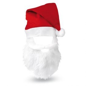 Bearded Santa Hat
