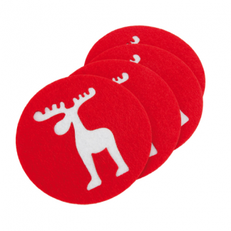 Reindeer Coasters