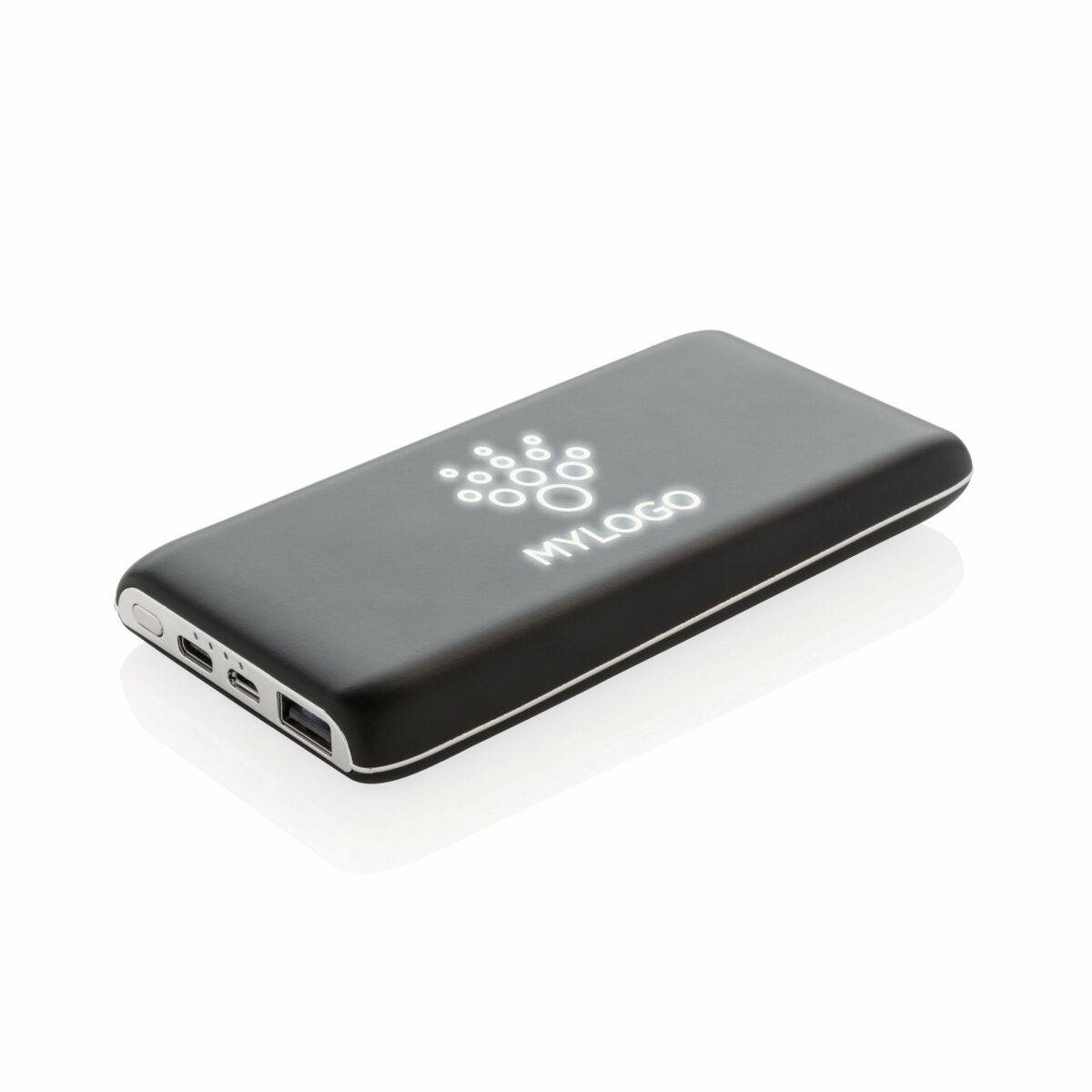 Light-Up Promotional Wireless Charger with a Logo to the Front