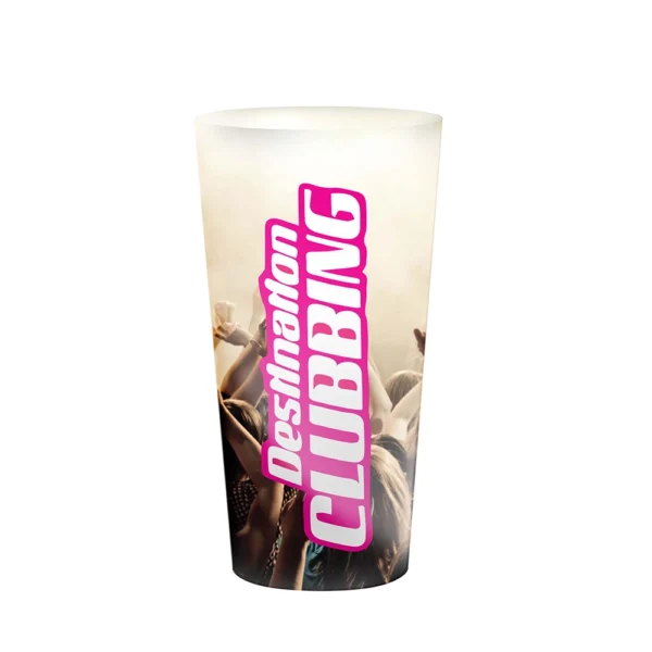 Reusable Full-colour Plastic Cup