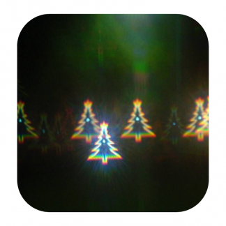 Promotional 3D Christmas Glasses - Christmas Tree Image
