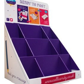 Nine Pocket Countertop Display