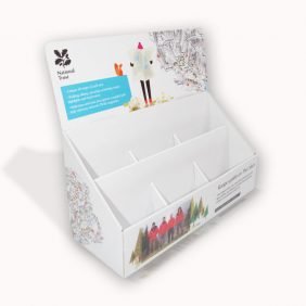 Six Pocket Display for Folded Maps