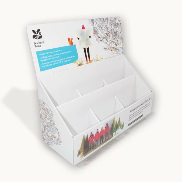 Six Pocket Display for Folded Maps