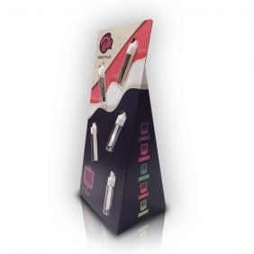 Strut Card with Integrated Product Display