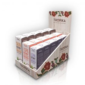 Angled Tray with Header