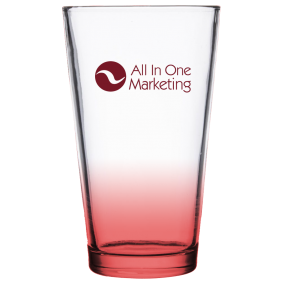 Colour Spray Beer Glass