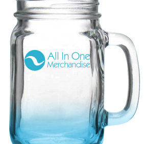 Colour Spray Drinking Jar