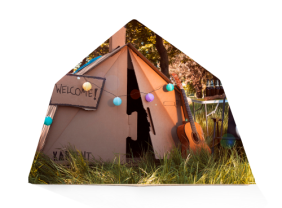 Cardboard Waterproof Festival Tent