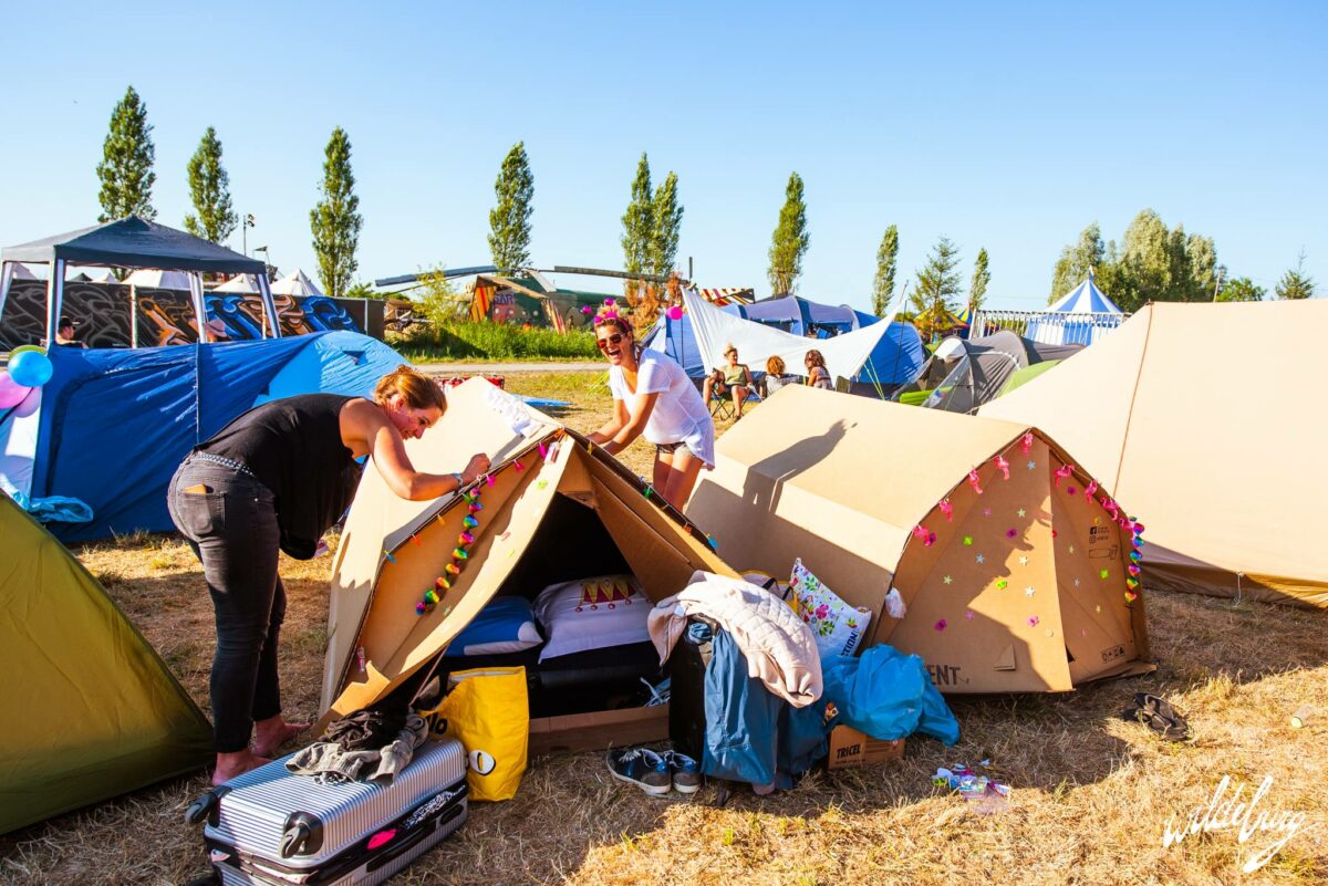 Cardboard Waterproof Festival Tent - Image 3