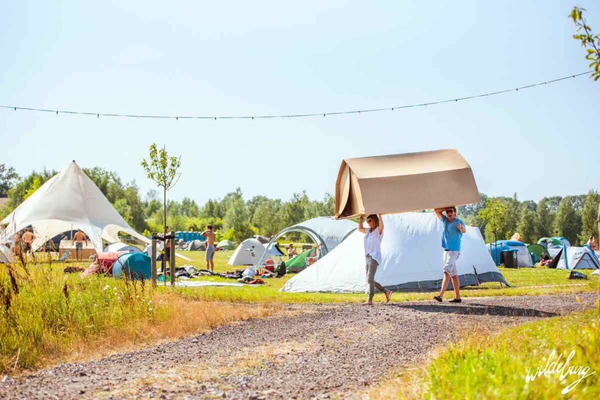 Cardboard Waterproof Festival Tent - Image 4