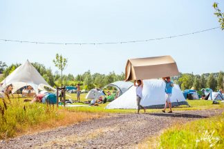 Cardboard Waterproof Festival Tent