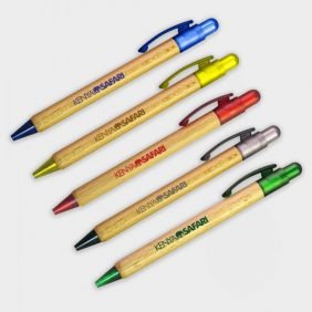 Branded sustainable wood pen