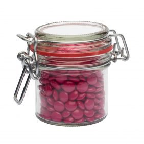 Glass Jar with Chocolates