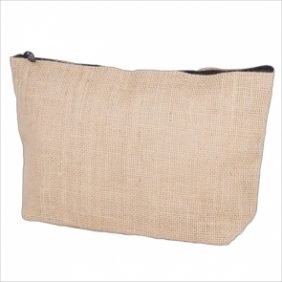 Jute Beauty Bag