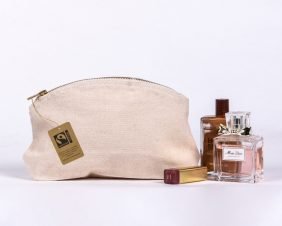 Fair Trade Organic Cotton Makeup Bag