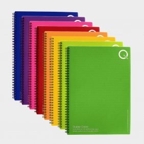 Polypropylene Wire Notebooks with Recycled Paper A4, A5, A6