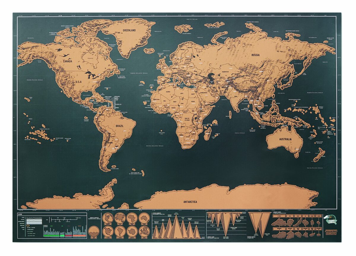 Been There Scratch map - Image 1