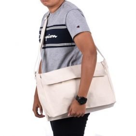 Canvas Messenger Bag