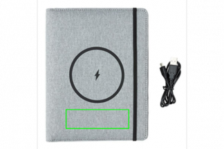 Wireless charging notebook cover A5