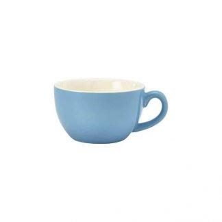 Colour Glazed Flat White Cup
