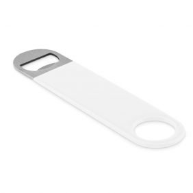Stainless steel bottle opener