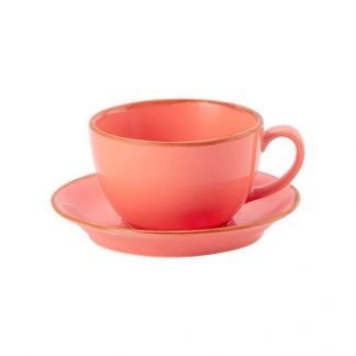 Porcelite Cappuccino Cup and Saucer