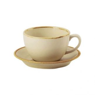 Porcelite Cappuccino Cup and Saucer
