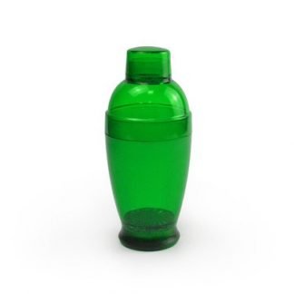 Plastic cocktail shaker with measurements