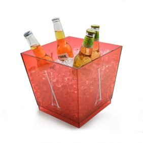 Large square 10L ice bucket