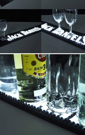 Branded LED bar mat