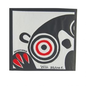 Square tissue coaster