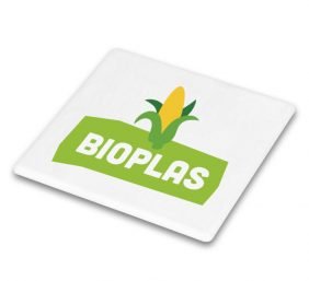 Branded Bio -Plastic  Square  Coaster